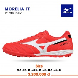 Giày đá bóng Mizuno Morelia TF đỏ Q1GB210160